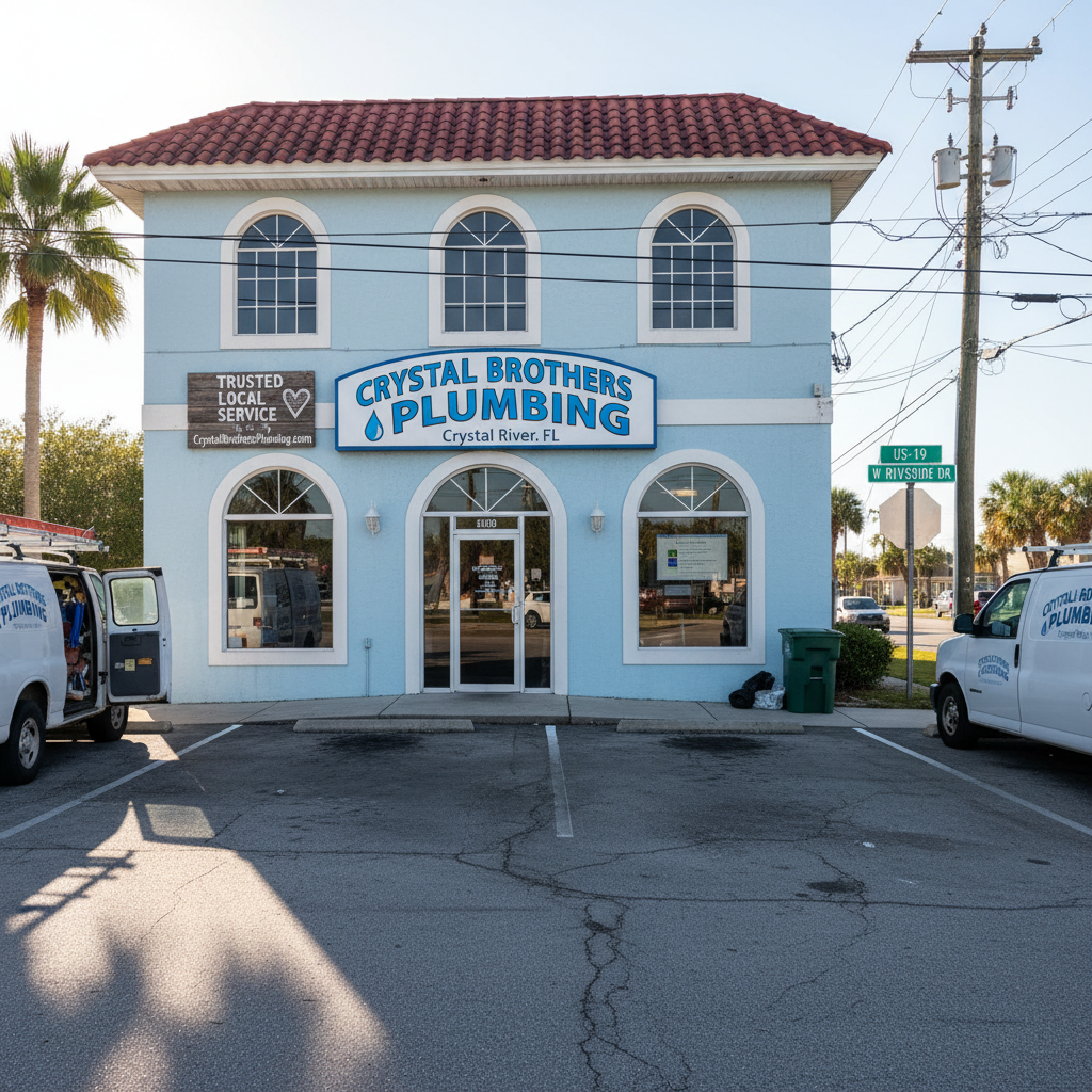 Emergency Plumbing - Crystal River plumber Crystal Brothers in Crystal River, FL