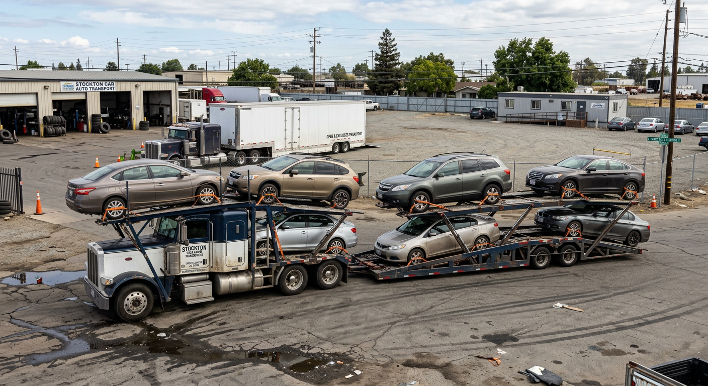 Stockton Car Auto Transport - Move Car To Another State in Stockton, CA